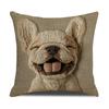 Retro Animal Print Pillow Cover, Home Living Room Sofa Pillowcase, Cushion