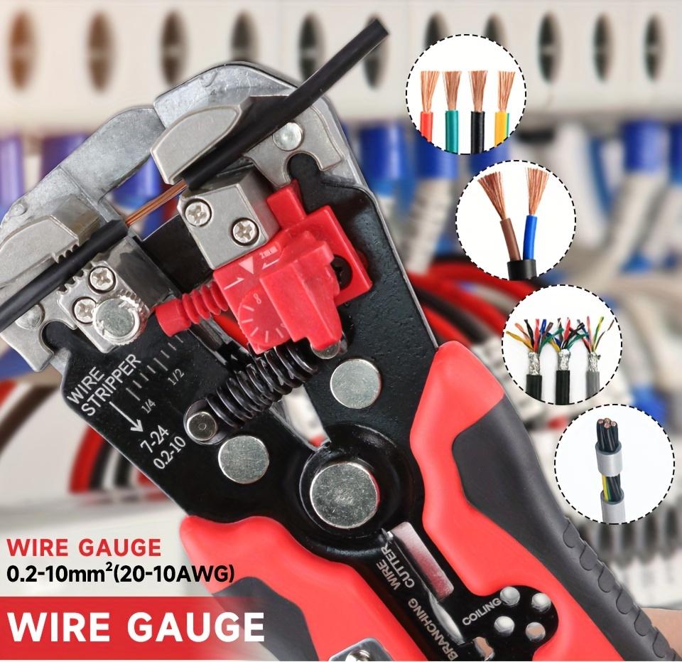 5-In-1 Multifunctional Automatic Wire Stripping Pliers(0.25-10Mm²) YES-1R Crimping, Cutting, Splitting, And Merging Wires Tools
