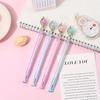 Back to school season 2pcs 0.5mm creative twelve zodiac sign girl neutral pen high-value gift pen small fresh black signature pen