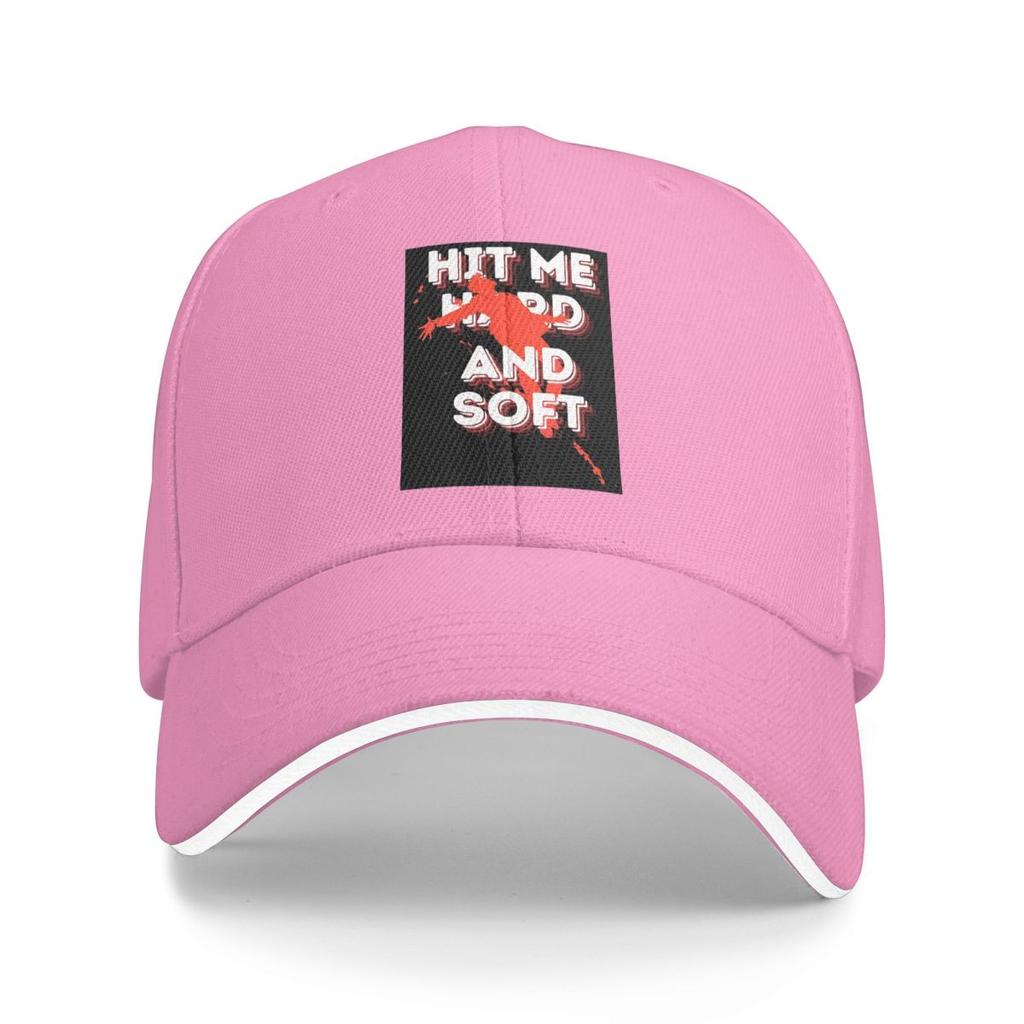 Hit Me Hard And Soft Billies Baseball Caps Snapback Baseball Hats Breathable Casual Casquette Outdoor for Men And Women