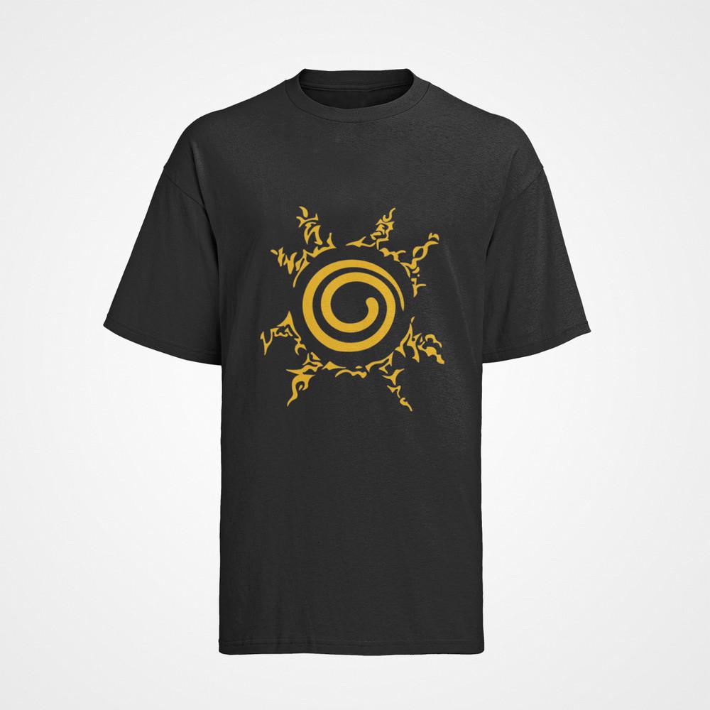 Bio Baumwolle Herren T-Shirt Für Naruto Minato Itachi Uchiha Sharingan Fans