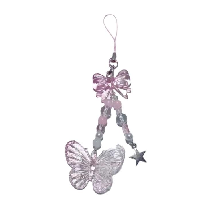 

Hanging Rope Sweet Beaded Phone Lanyard Jewelry Phone Pendants for Phone Bag 1