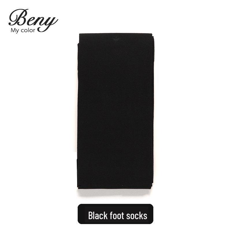 Women's Spring Thin Velvet Pantyhose - Sexy Black Plus Size Leggings with Elastic Fit