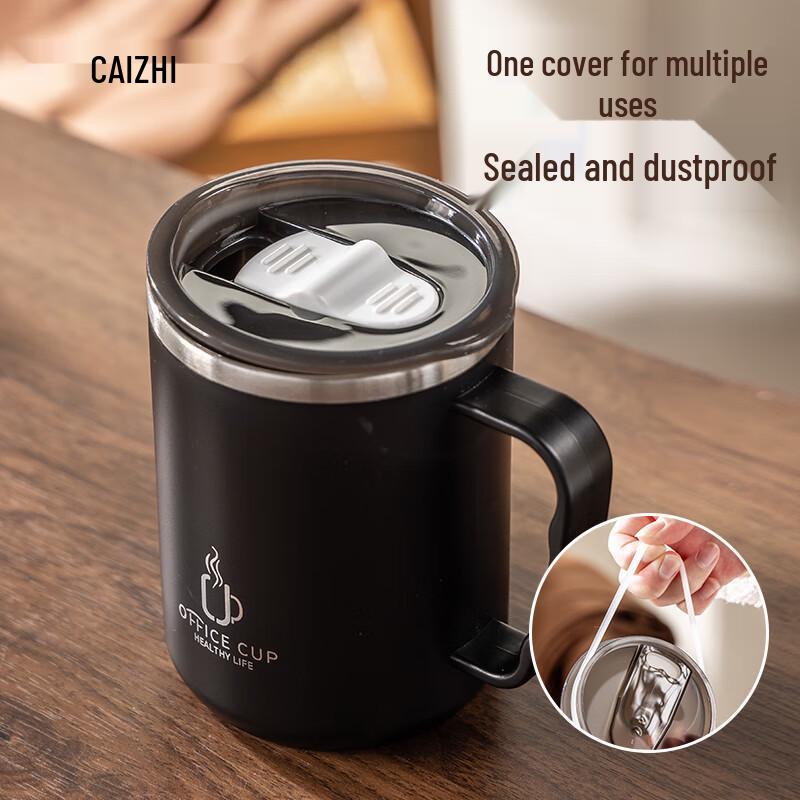 CAIZHI 304 Stainless Steel Insulated Mug with Lid
