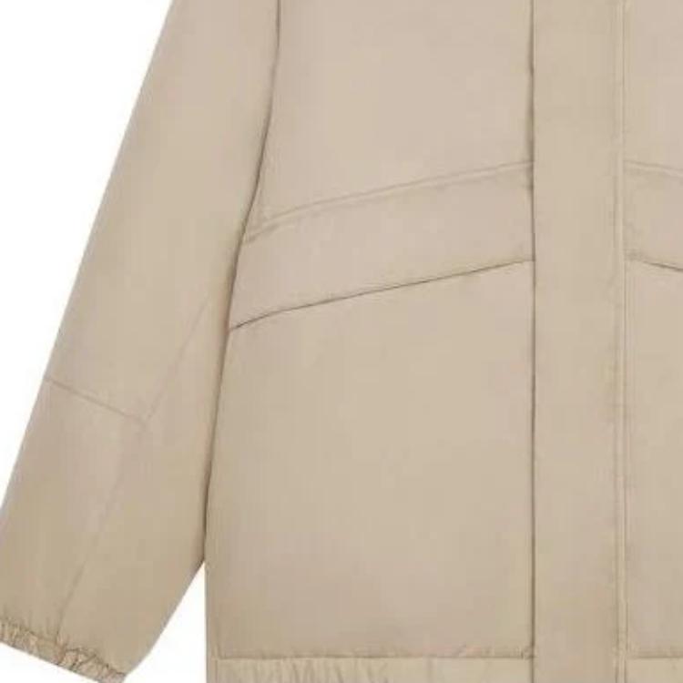 New Balance Down Jackets Men's Khaki Stand Collar Moderate Other AMJ33329-INC