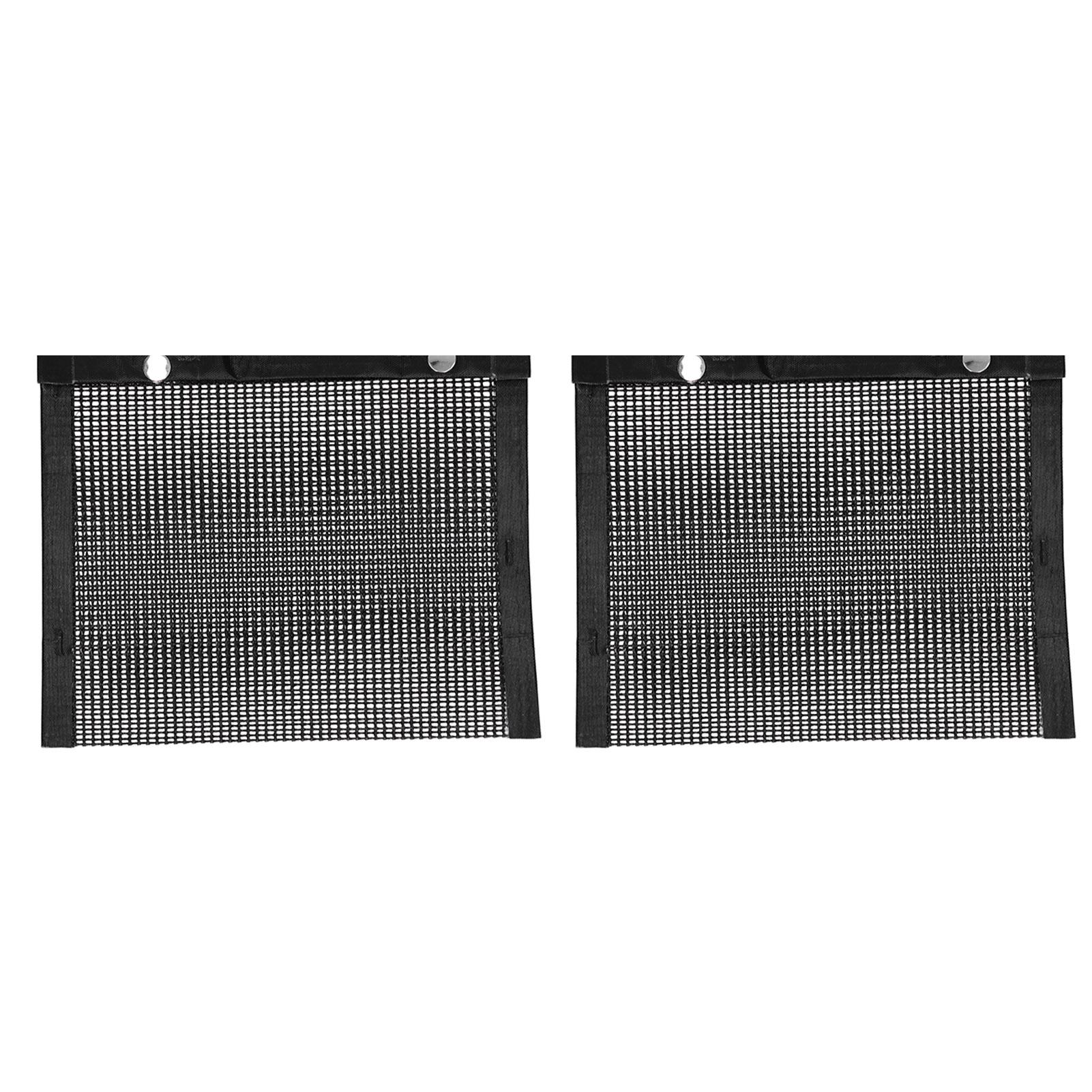 

2PCS Grill Mesh Bag Non Stick High Temperature Resistant Barbecue Bag Kitchen Supplies 22x27CM