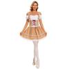 Adult Women's Oktoberfest Costume Carnival Party Women's Beer Costume Dress Set