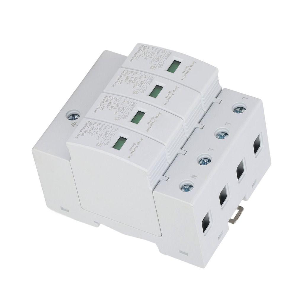 4P Surge Protective Device 385V Lightning Arrester Device  Low Voltage Monitoring