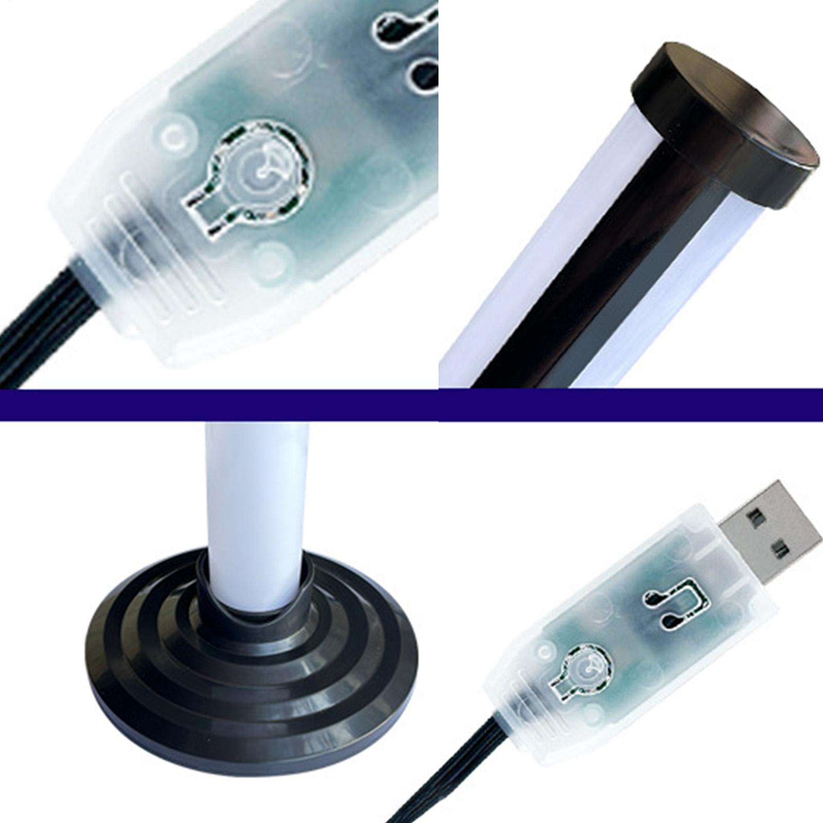 

RGB pickup ambient light Bar Synchronize Music Ambient Decor LED music sound rhythm sound control sensor light for Computer CN
