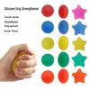 Starfish Egg-Shaped Silicone Grip Strengthener for Wrist and Hand Rehabilitation