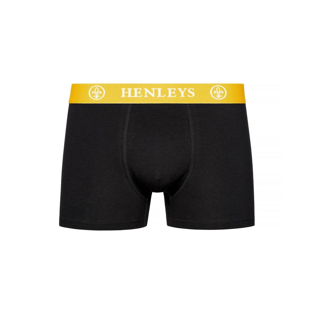 Henleys Mens Primas Boxer Shorts (Pack of 5)