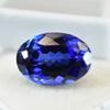 Natural Blue Tanzanite Loose Gemstone 11.25 ct Oval Cut for Jewelry Making and Gem Collections