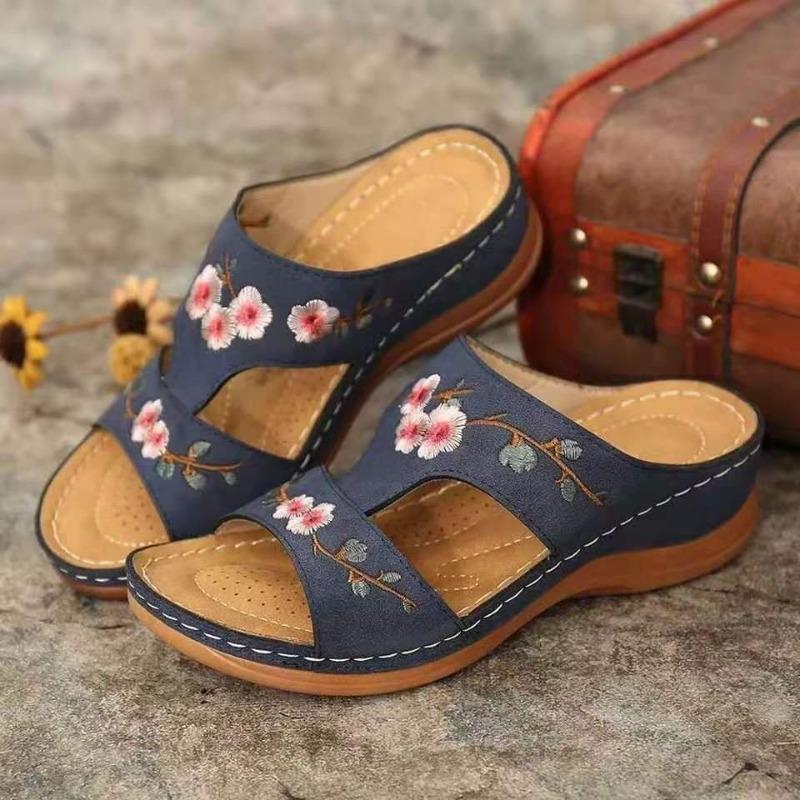 Women Hollow Sandals  New Summer Comfortable Women Sandals Wedges Leisure Beach Roman Shoes for Women Zapatos De Mujer