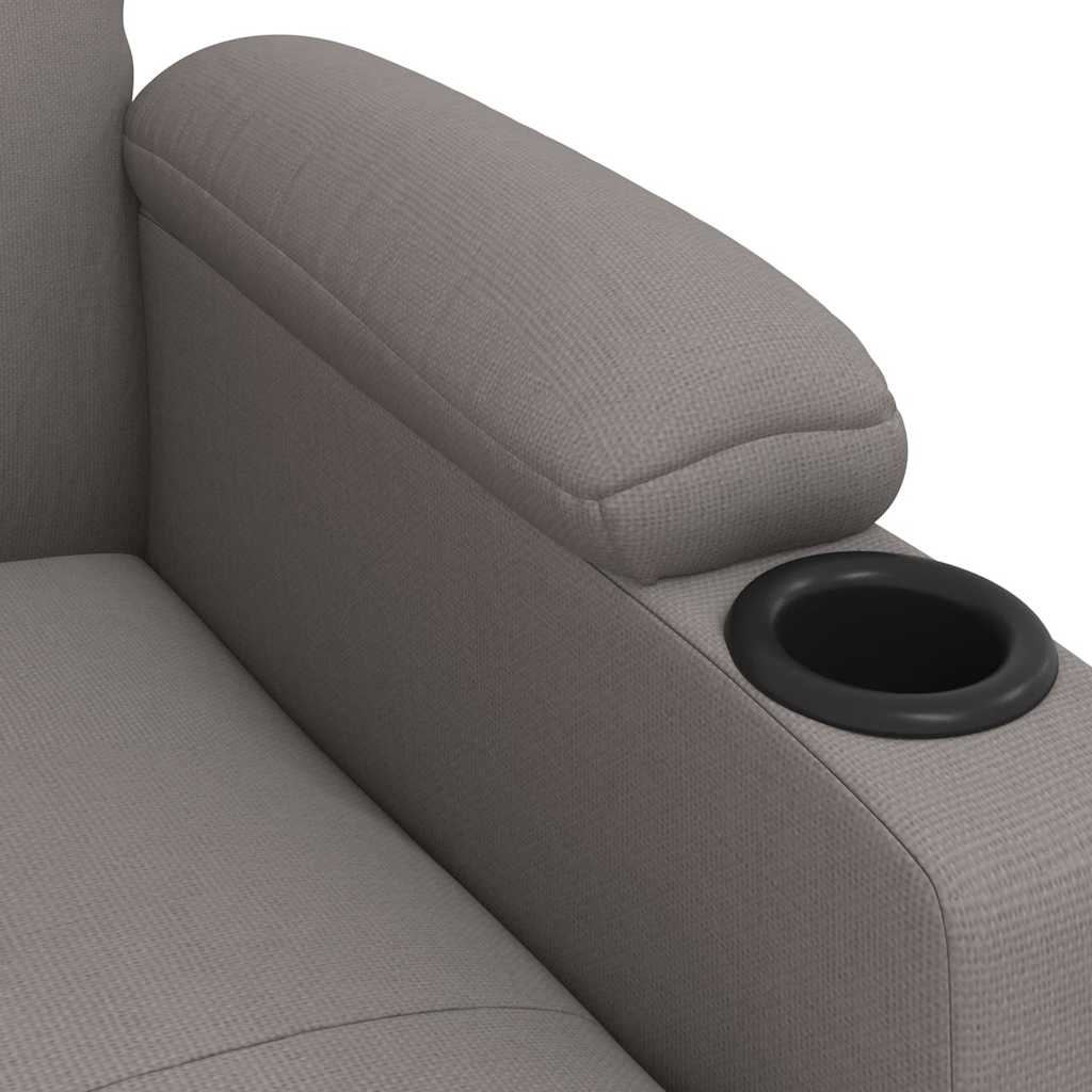 Relax Chair Taupe Fabric