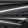 Car Front Door Inner Armrest Panel Cover Trim For Tesla Model 3 2021-2023 Model Y 2019-2023 Real Dry Carbon Fiber Accessories