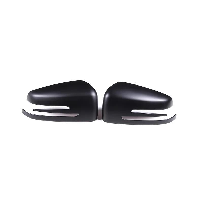 For Mercedes Benz A B C E S CLA GLA GLK CLS Class W176 W204 W117 X156 X204 Carbon Fiber Side Door Rearview Mirror Cap Cover Trim