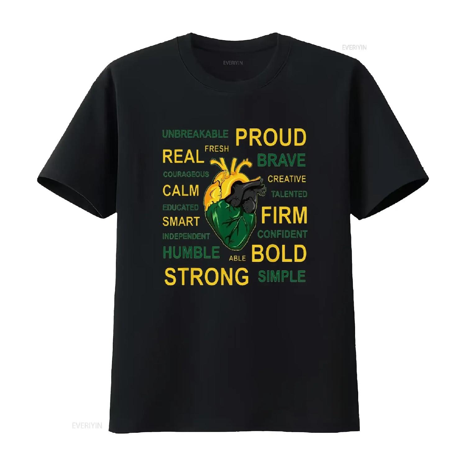 

Jamaican Heart T Shirt For Proud men and women of Jamaica vintage Washed Stylish streetwear Soft designer clothes XXXXXL різнокольоровий