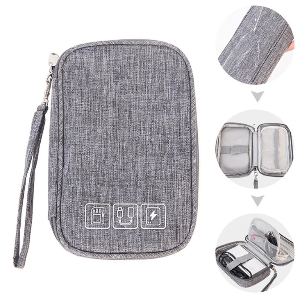 

Portable Wires Case Digital Charger Pouch Storage Bag Cable Organizer Earphone Pocket