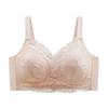 Large breasts show small, thin lace, light and breathable, and the secondary breasts are closed to prevent sagging and gathering. Adjustable bra cover