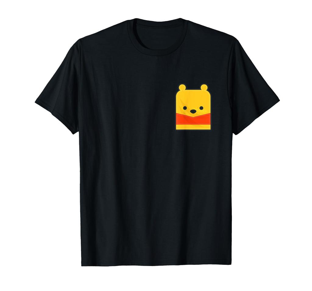 Disney Winnie the Pooh Small Block Character Pocket T-Shirt