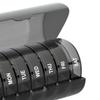 Medicine Box Pill Storage Case Waterproof Container 14 Grids Portable for Home Outdoor