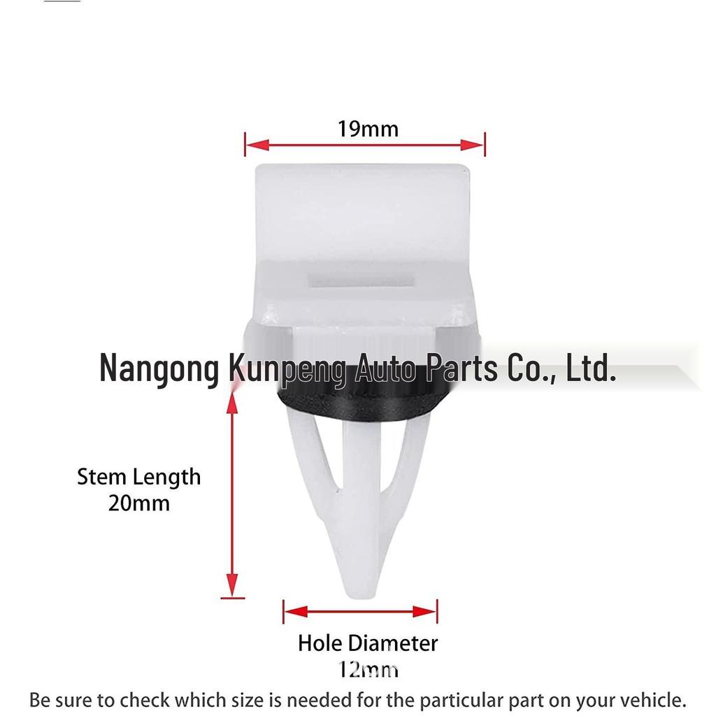 Honda/Acura Lower Beam Buckle Side Skirt Fixing Clip (91513-SM4-000)