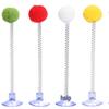 Cat Roly-Poly Teaser Stick: Long-Handled Suction Cup Toy for Self-Entertainment and Boredom Relief