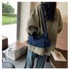 Denim Shoulder Bag Vintage Large Capacity Crossbody Bag