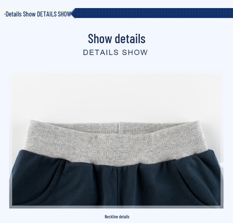 2022 Korean Style Summer Boys' Mid-Length Bear Cartoon Shorts