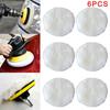Easy Fit High Quality Polishing Pad Bonnet Buffer Pads For 9 Inch &10 Inch White 240mm Imitation Lamb Cashmere