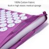 Acupressure Mat Massage Mat Pillow Set Applicator for Neck Foot Yoga Mat with Needle Back Cushion