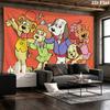 Animated Puppy Pattern Home Decor Tapestry, Wall Hanging, Decorative RV Wall Cloth.MGT0918177