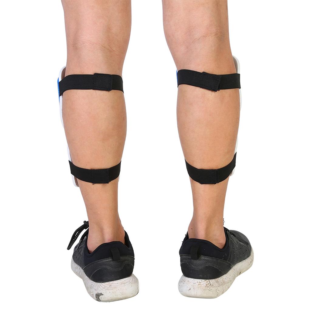 1Pair Soccer Football Breathable Leg Shin  ive Guards Pad Board for Adults (Black)