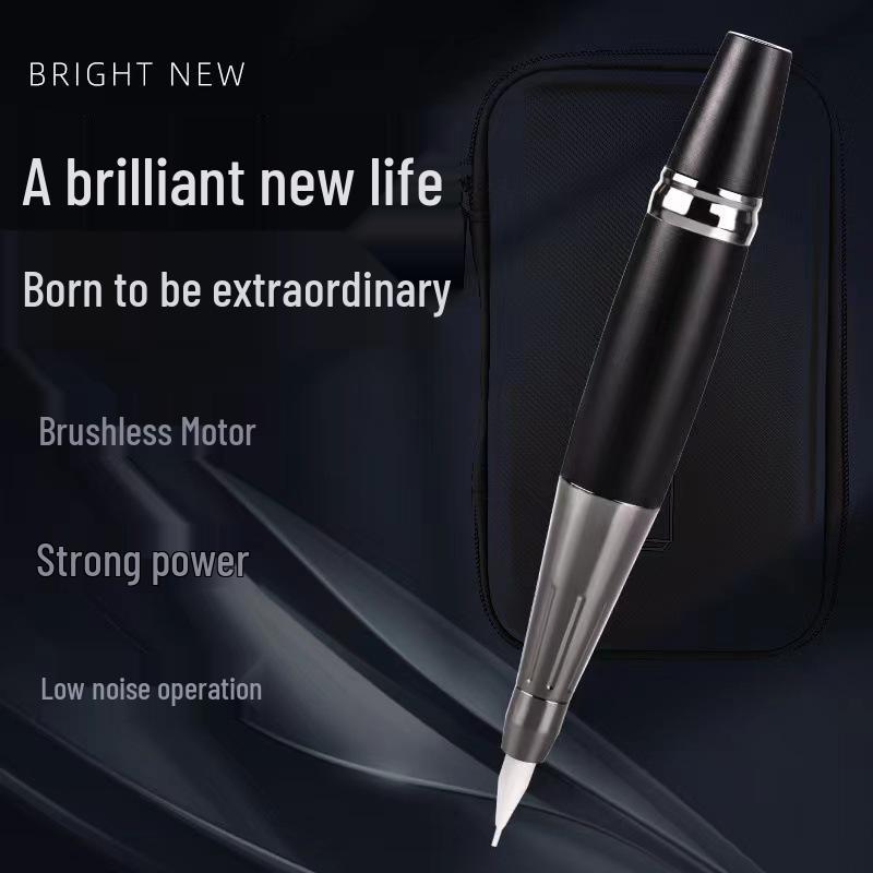 Ingenious Black Knight Microblading Machine for Eyebrows, Eyeliner, & Lips