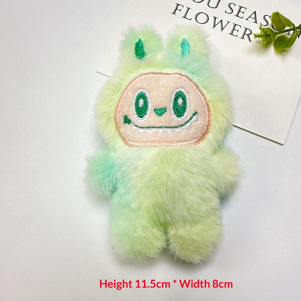 Quietschende Puppe der dritten Generation POP MART Plüschanhänger Taschenschlüsselanhänger Kleine Anhängerpuppe