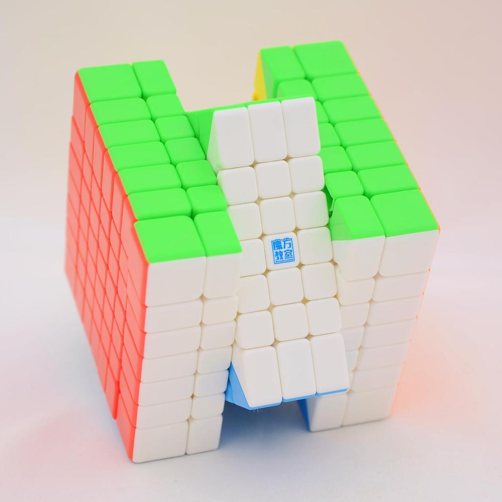Bucubke Moyu Meilong 7x7 M V2 Stickerless Magnetischer Zauberwürfel meilong 7M V2 Puzzle Zauberwürfel mit Magneten MFJS MEILONG 7x7x7 Puzzle Würfel für 2023