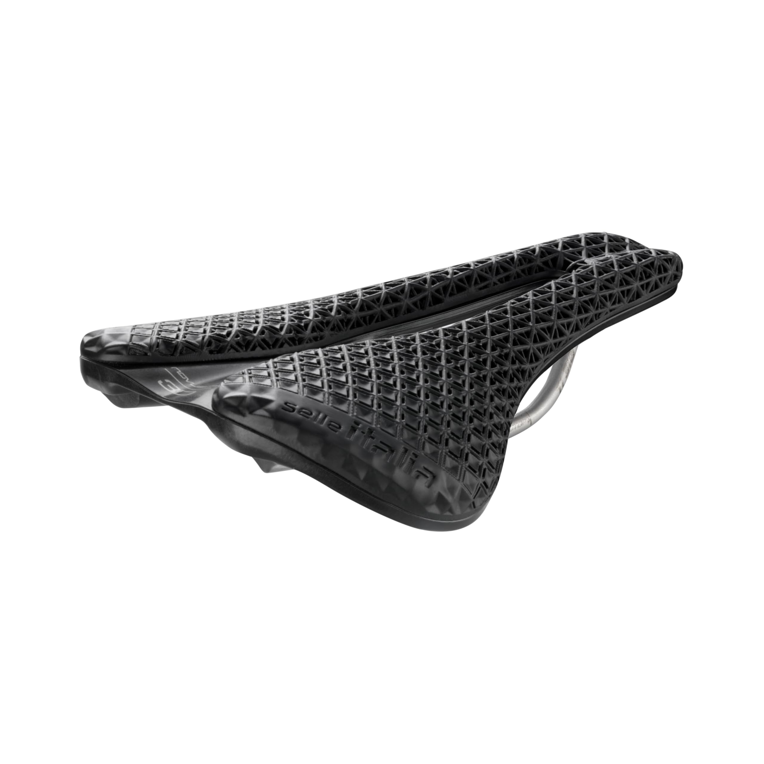 Седло SELLI ITALIA NOVUS BOOST EVO 3D Ti316 SUPERFLOW L чёрный