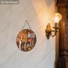 Garden decorations,autumn harvest festival decorations,wooden hanging decorative signs,"hello fall" signs, 2D flat products