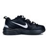 Nike Air Monarch 4 Zero Point Reflection, Shimmery Cat Low Top Chunky Sneakers Unisex Black Silver 415445-001(Team79-S-BOX)