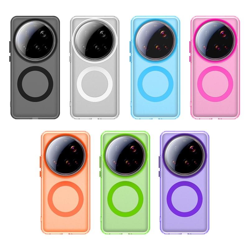 Pentru Husă Xiaomi 15 Ultra Husă Xiaomi Mi 15 Ultra Capa Rezistent la Șocuri Culoare Transparentă Magnetică Mată Clară Fundas Xiaomi 15 Ultra