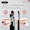 KAI cosmeup Makeup Brush Eyeshadow Kumano Case Set 4