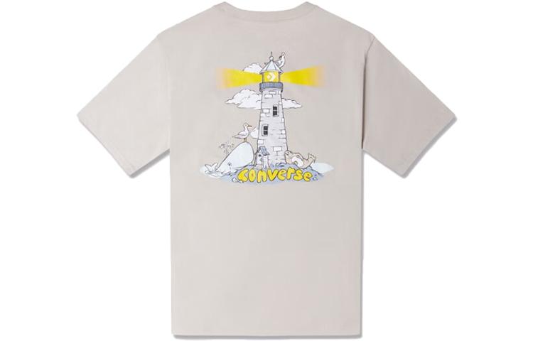 Converse T Shirt Men s Light Coffee 10024760-A03 M
