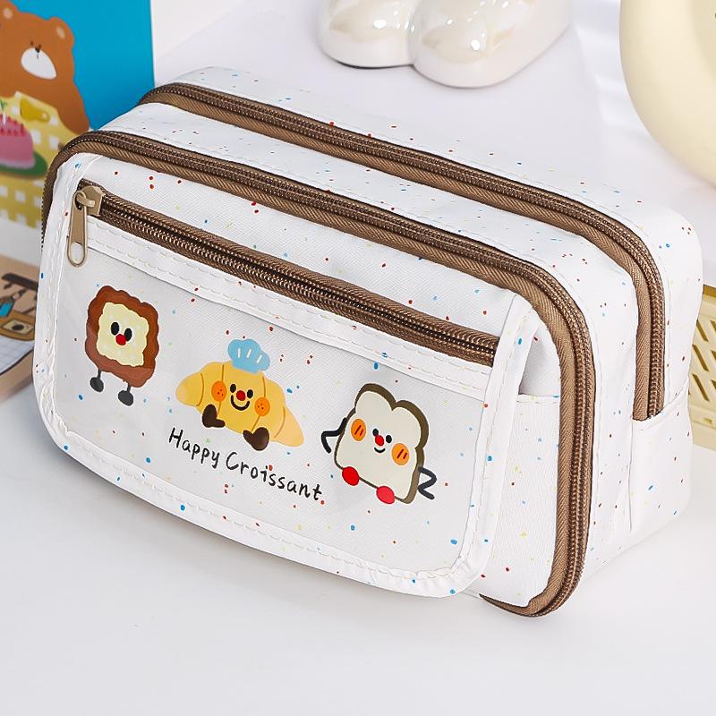 Estojo para meninas, estudantes do ensino fundamental, meninas, estojo de papelaria de alto valor e grande capacidade, estojo para meninas do ensino fundamental