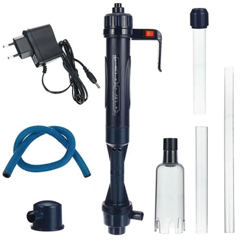 

Electric Aquarium Water Change Pump Cleaning Tools Gravel Cleaner Siphon for Fish Tank Water Filter Pump 110-240V EU plug