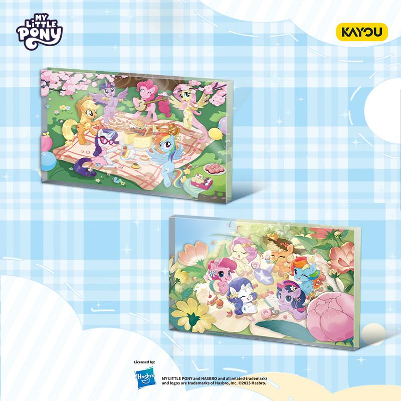 My Little Pony Card Friendship Eternal Card Forest Adventure Gift Box Badge Card Book Genuine  Peripheral Toy Gift