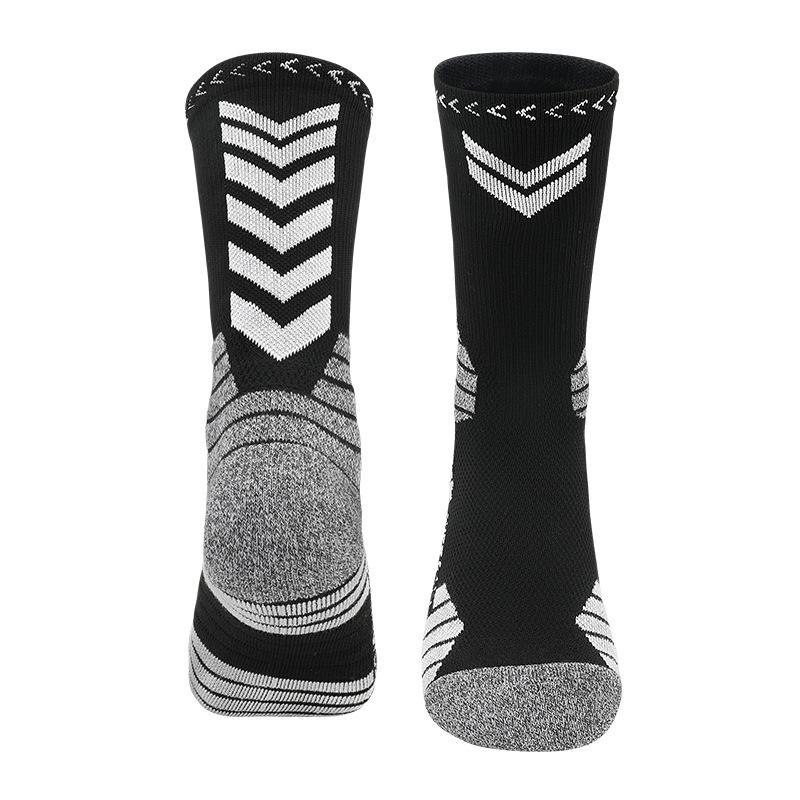Children'S Basketball Socks Non-Slip Medium Tube Socks High-Top Professional Sports Socks Boys High Towel Socks Women