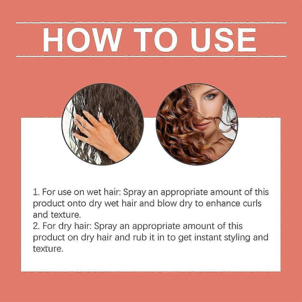 Sea Salt Hair Spray - Volumizing, Natural Beach Waves & Moisture Lock for Effortless Styling - 100ml