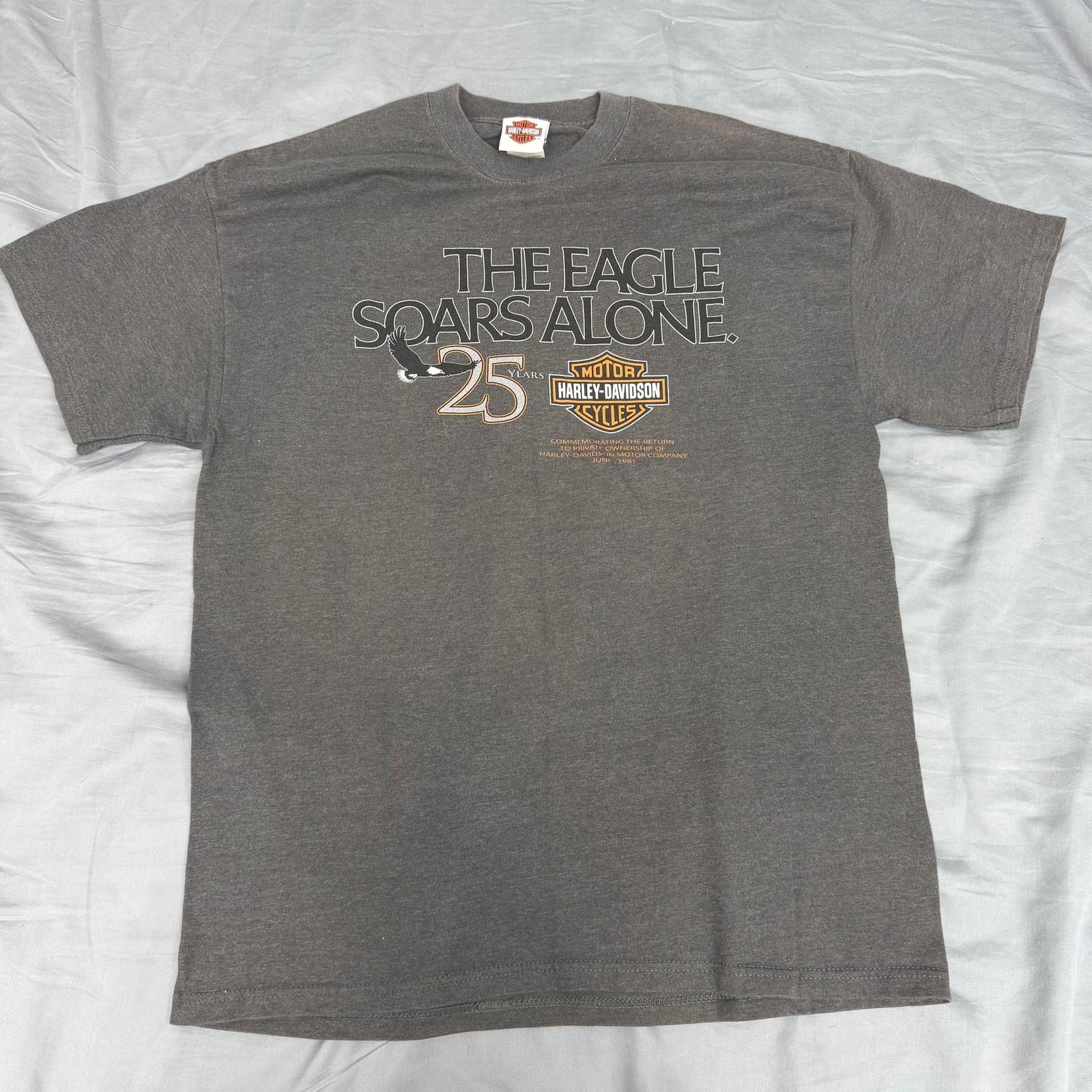 2006 Harley Davidson private ownership anniversary Napoleon Ohio Large L T-Shirt M