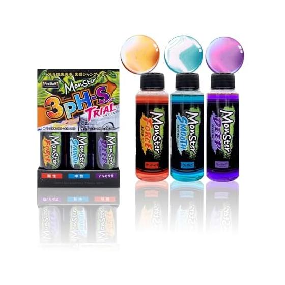 Prostaff Car Wash Supplies Car Shampoo Real Monster 3pH-S Trial G153