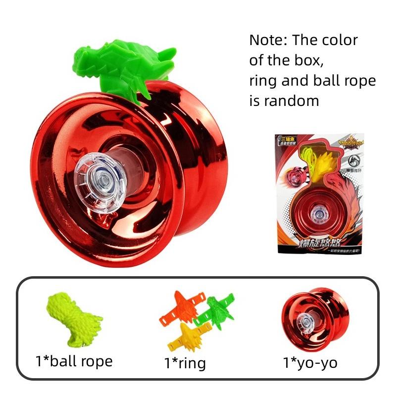 

Beginner-friendly Alloy Yoyo For Kids Learn Tricks With Ease! красный